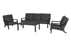 SIENA GARDEN Belia Loungeset, Matt-anthrazit, Alu / Keramik, 2 Sessel + 3er Sofa, Loungetisch 120x69cm -Kettler Verkäufe 6 21485.jpg