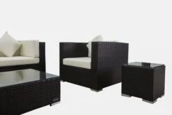 OUTFLEXX Loungemöbel-Set, Braun, Polyrattan, Für 6 Personen, Inkl. Kaffeetisch, Wasserfeste Kissenbox -Kettler Verkäufe 7 1303 BOX B.jpg
