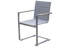 OUTFLEXX Sitzgruppe, Silber, Edelstahl/Teak, Esstisch 200 X 90 Cm, 6 Stapelstühle Gepolstert 17 OUTFLEXX Sitzgruppe, Silber, Edelstahl/Teak, Esstisch 200 X 90 Cm, 6 Stapelstühle Gepolstert -Kettler Verkäufe 7 14203.jpg