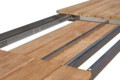 OUTFLEXX Esstischgruppe, Edelstahl/FSC-Teak, 220/340 X 100 Cm, 6 Freischwinger, Taupe, Tischplattedicke 3cm 16 OUTFLEXX Esstischgruppe, Edelstahl/FSC-Teak, 220/340 X 100 Cm, 6 Freischwinger, Taupe, Tischplattedicke 3cm -Kettler Verkäufe 7 17321.jpg