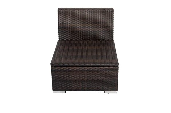 OUTFLEXX Mittelelement, Braun Marmoriert, Polyrattan, 63 X 78 X 65 Cm, Geeignet Für 7759-BOX 9 OUTFLEXX Mittelelement, Braun Marmoriert, Polyrattan, 63 X 78 X 65 Cm, Geeignet Für 7759-BOX – Bild 7