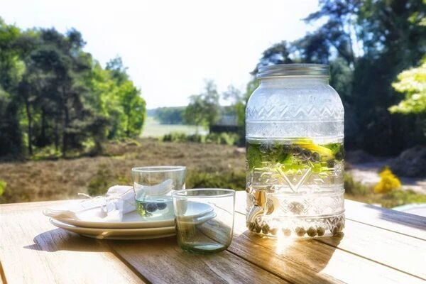 HARTMAN Yasmani Esstisch, Weiß/vintage Brown, Alu/Teak, 240x100cm 9 HARTMAN Yasmani Esstisch, Weiß/vintage Brown, Alu/Teak, 240x100cm – Bild 7