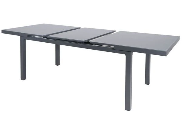 HARTMAN Alice Comfort Esstischgarnitur, Xerix, Alu/Textilene, Tisch 180/240x100cm, 8 Stapelsessel 9 HARTMAN Alice Comfort Esstischgarnitur, Xerix, Alu/Textilene, Tisch 180/240x100cm, 8 Stapelsessel – Bild 7