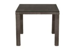 Ploß Rocking Dining Tisch, Grau/braun-meliert, Polyrattan, 90 X 90 Cm, Glasplatte In Steinoptik -Kettler Verkäufe 7 20156.jpg