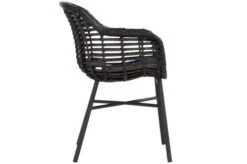 HARTMAN Cecilia Diningsessel, Schwarz, Alu / Polyrattan, 62 X 62 X 84 Cm -Kettler Verkäufe 7 20444.jpg