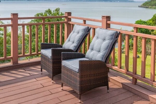 OUTFLEXX 2er Set Dining Sessel, Braun Marmoriert, Polyrattan, 55 X 65 X 112 Cm, Rücken Stufenlos Verstellbar 10 OUTFLEXX 2er Set Dining Sessel, Braun Marmoriert, Polyrattan, 55 X 65 X 112 Cm, Rücken Stufenlos Verstellbar – Bild 8