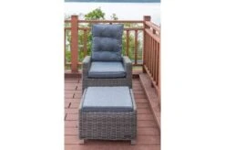 OUTFLEXX Dining Sessel, Grau, Polyrattan, 74 X 83 X 110 Cm, Stufenlos Verstellbar, Inkl. Hocker 29 OUTFLEXX Dining Sessel, Grau, Polyrattan, 74 X 83 X 110 Cm, Stufenlos Verstellbar, Inkl. Hocker -Kettler Verkäufe 7 20898.jpg