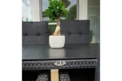 Ploß Rocking Sitzgruppe, Grau/braun-meliert, Polyrattan, Tisch 170 X 90 Cm, 6 Stapelstühle, Glasplatte In Steinoptik -Kettler Verkäufe 7 21077.jpg