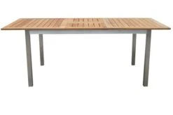 OUTFLEXX Set, Silber, 150 X 90 Cm, Edelstahl/Teak, Ausziehtisch, 6 Stühle, 2 Multipositionssessel 25 OUTFLEXX Set, Silber, 150 X 90 Cm, Edelstahl/Teak, Ausziehtisch, 6 Stühle, 2 Multipositionssessel -Kettler Verkäufe 8 14237.jpg