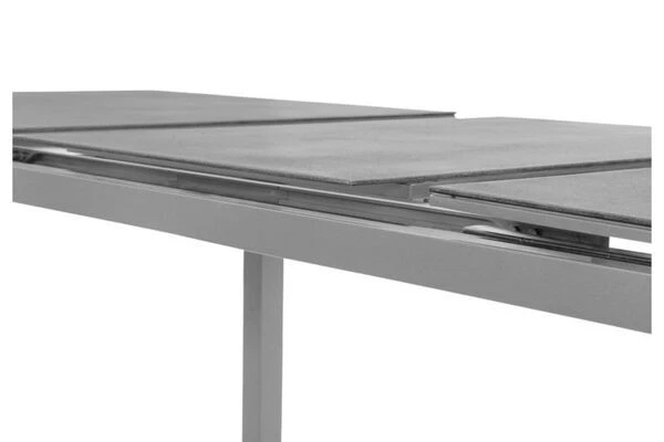 SIENA GARDEN Miros Esstisch, Silber/anthrazit, Alu/Spraystone, 180/240x90 Cm 10 SIENA GARDEN Miros Esstisch, Silber/anthrazit, Alu/Spraystone, 180/240x90 Cm – Bild 8