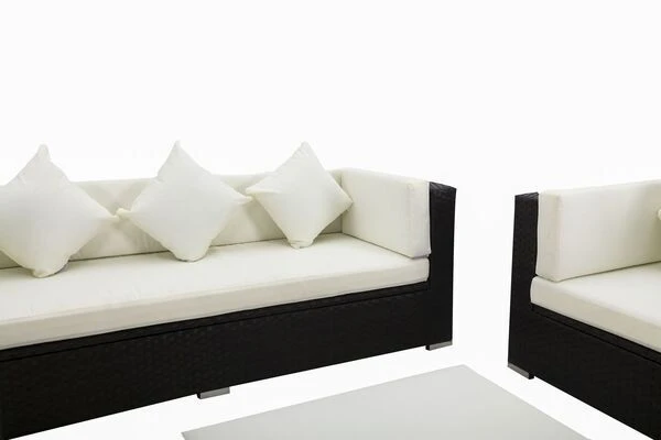 OUTFLEXX Loungemöbel-Set, Braun, Polyrattan, Für 9 Personen, Inkl. Kaffeetisch, Wasserfeste Kissenbox 10 OUTFLEXX Loungemöbel-Set, Braun, Polyrattan, Für 9 Personen, Inkl. Kaffeetisch, Wasserfeste Kissenbox – Bild 8