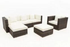 OUTFLEXX Loungemöbel-Set, Braun Marmoriert, Polyrattan, 5 Pers, Wasserfeste Kissenbox, Inkl. Beistelltisch 19 OUTFLEXX Loungemöbel-Set, Braun Marmoriert, Polyrattan, 5 Pers, Wasserfeste Kissenbox, Inkl. Beistelltisch -Kettler Verkäufe 8 16065 BOX B.jpg