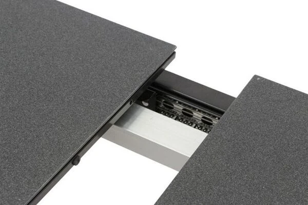 KETTLER Basic Plus Esstischgarnitur, Anthrazit/anthrazit, Alu/Textilene, 180/240x90cm, 6 Multipositionssessel 10 KETTLER Basic Plus Esstischgarnitur, Anthrazit/anthrazit, Alu/Textilene, 180/240x90cm, 6 Multipositionssessel – Bild 8