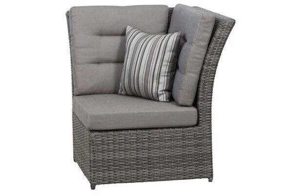 SIENA GARDEN Porto Dining-Lounge, Grau, Alu / Gardino®-Geflecht, 5-6 Personen, Mit Lifttisch, 130 X 75 X 40/52/65cm 10 SIENA GARDEN Porto Dining-Lounge, Grau, Alu / Gardino®-Geflecht, 5-6 Personen, Mit Lifttisch, 130 X 75 X 40/52/65cm – Bild 8