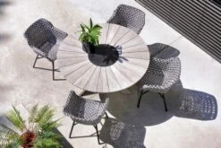 HARTMAN Delphine Armlehnensessel, Schwarz/weiß, Alu/Kunststoff -Kettler Verkäufe 8 18696.jpg