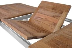 STERN Cardiff Esstischgruppe, Silber/taupe, Edelstahl/Teak, Tisch 200/260 X 100 Cm, 6 Multipositionssessel 17 STERN Cardiff Esstischgruppe, Silber/taupe, Edelstahl/Teak, Tisch 200/260 X 100 Cm, 6 Multipositionssessel -Kettler Verkäufe 8 19705.jpg