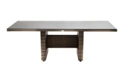 Ploß Rabida Dining Tisch, Champagner-meliert, Polyrattan, 220 X 100 Cm, Glasplatte In Steinoptik -Kettler Verkäufe 8 20161.jpg