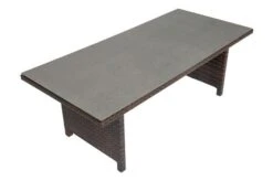 OUTFLEXX Dining Tisch, Braun Marmoriert, Polyrattan, 220 X 100 Cm, Tischplatte Spraystone, 6mm -Kettler Verkäufe 8 20663.jpg