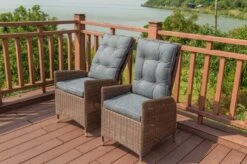 OUTFLEXX 2er Set Dining Sessel, Hellbraun, Polyrattan, 55 X 65 X 112 Cm, Rücken Stufenlos Verstellbar 30 OUTFLEXX 2er Set Dining Sessel, Hellbraun, Polyrattan, 55 X 65 X 112 Cm, Rücken Stufenlos Verstellbar -Kettler Verkäufe 8 20678.jpg