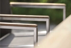 STERN Cardiff Esstischgarnitur, Silber/taupe, Edelstahl/Textilen/FSC-Teak, 162/220 X 90 Cm, Butterfly-Auszug, 4 Stapel-, 2 Multipo -Kettler Verkäufe 8 22462.jpg