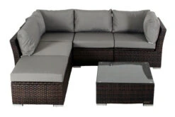 OUTFLEXX Loungemöbel, Polyrattan, Braun Marmoriert, Inkl. Kaffeetisch, Abdeckhaube, Ersatzbezug, Wasserfeste Kissenbox -Kettler Verkäufe 8 7759 BOX X 2.jpg