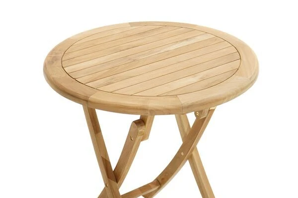 Klapptisch Cleveland Aus Teakholz Von Ploß, Rund, 11 Klapptisch Cleveland Aus Teakholz Von Ploß, Rund, – Bild 9