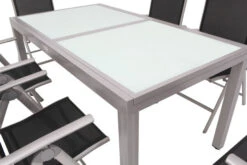 VILLANA Sitzgruppe, Silber/schwarz, Alu/Textil, Tisch 160/220 Cm, 6 Multipositionssessel -Kettler Verkäufe 9 13872.jpg