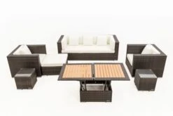 OUTFLEXX Loungemöbel-Set, Braun Marmoriert, Polyrattan, 6 Pers, Wasserfeste Kissenbox, Inkl. Loungetisch 21 OUTFLEXX Loungemöbel-Set, Braun Marmoriert, Polyrattan, 6 Pers, Wasserfeste Kissenbox, Inkl. Loungetisch -Kettler Verkäufe 9 16063 BOX D.jpg