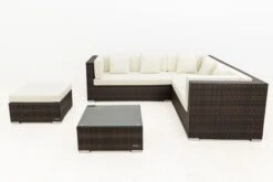 OUTFLEXX Loungemöbel-Set, Braun Marmoriert, 6 Pers, Polyrattan, Wasserfeste Kissenbox, Inkl. Beistelltisch -Kettler Verkäufe 9 16069 BOX B.jpg