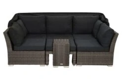 Ploß Rocking Loungeset, Grau/braun-meliert, Polyrattan, 5-6 Personen, Inkl. Sonnendach -Kettler Verkäufe 9 18220.jpg