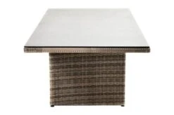 Ploß Rabida Dining Tisch, Champagner-meliert, Polyrattan, 220 X 100 Cm, Glasplatte In Steinoptik -Kettler Verkäufe 9 20161.jpg