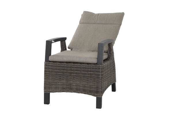 SIENA GARDEN Corido Dining Sessel, Charcoal, Alu / Gardino®-Geflecht, 76x62x109 Cm, Verstellbar 13 SIENA GARDEN Corido Dining Sessel, Charcoal, Alu / Gardino®-Geflecht, 76x62x109 Cm, Verstellbar – Bild 11