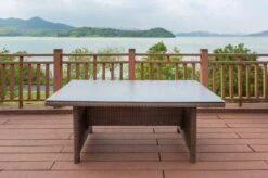 OUTFLEXX Dining Tisch, Hellbraun, Polyrattan, 200 X 95 Cm, Tischplatte Spraystone, 6mm -Kettler Verkäufe 9 20676.jpg