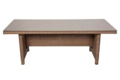 OUTFLEXX Dining Tisch, Hellbraun, Polyrattan, 220 X 100 Cm, Tischplatte Spraystone, 6mm 23 OUTFLEXX Dining Tisch, Hellbraun, Polyrattan, 220 X 100 Cm, Tischplatte Spraystone, 6mm -Kettler Verkäufe 9 20677.jpg