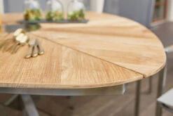 DIAMOND GARDEN Lyon Triangel Esstisch, Edelstahl/Recycled Teak, 150x 150 Cm -Kettler Verkäufe 9 21210.jpg